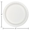 Touch Of Color 7" White Dessert Plates 240 PK 79000B